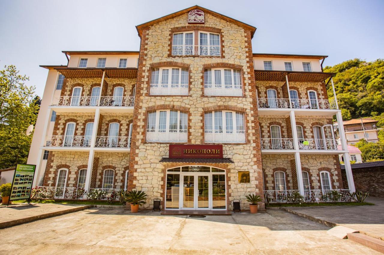 Hotel Nikopoli On Vodopadnaya 21А New Athos 외부 사진